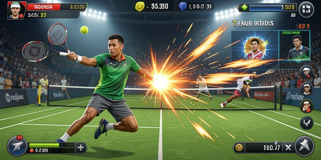 Screen leaderboard untuk persaingan antar pemain.